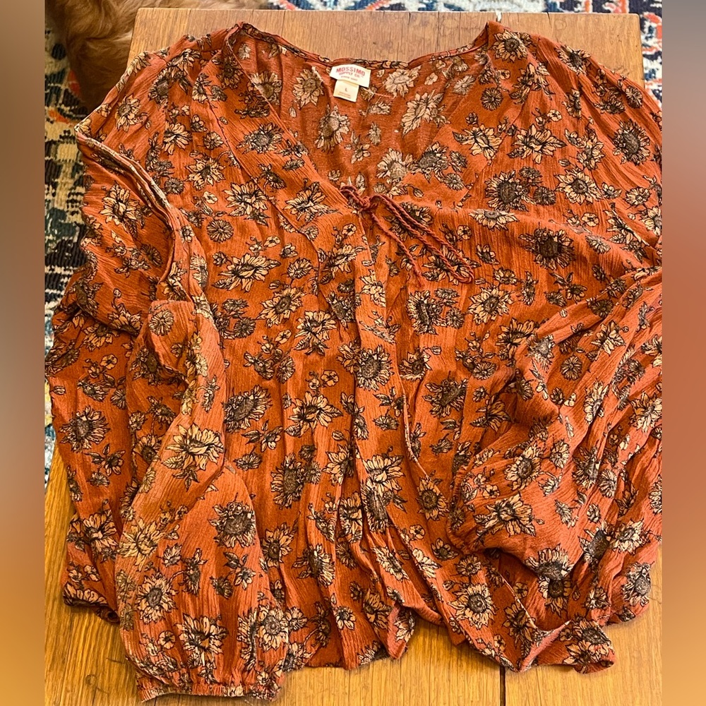 Sunflower blouse top